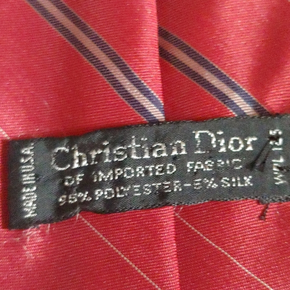 Christian Dior mens tie - Picture 4 of 5